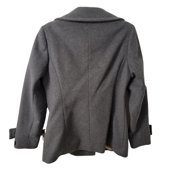 Babaton dark gray pea coat - Picture 2 of 7